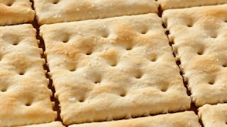 How to Make Soda Crackers - Crackers Recipe