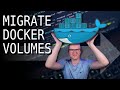 Migrate Docker Volumes from one Host to another // backup and restore