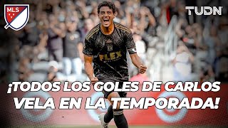 EL FLAMANTE CAMPEÓN! 🏆 Todos los goles de Carlos Vela en la MLS 2022 I TUDN