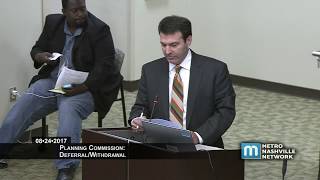 08/24/17 Planning Commission Meeting