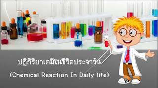 ปฏิกิริยาเคมีในชีวิตประจำวัน | เคมีพื้นฐาน