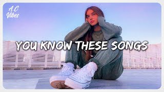 I bet you know all these songs ~ Songs to sing along ~ Throwback hits #3