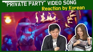 'PRIVATE PARTY' reaction by korean | Sarrainodu | Allu Arjun, Raku l Rakul Preet