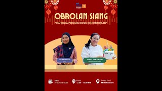 OBROLAN SIANG PRO 1 RRI PEKANBARU EDISI RABU 29 JANUARI 2025