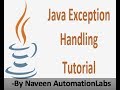 Exception Handling in Java