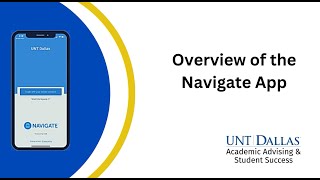 Overview of the Navigate App