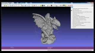 MeshLab basics: the Search feature
