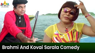 Brahmanandam And Kovai Sarala Ultimate Comedy Scene | Evadi Gola Vaadidi | Telugu Funny Scenes