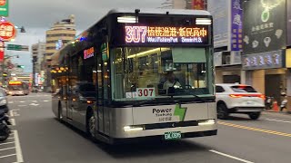 台中客運 鴻海Model T電巴 307路 EAL-0395