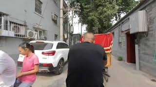 Beijing China Hutong 胡同 Pedicab Tour in 180VR 3D [5K]