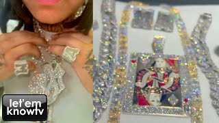 Young MA Just Got A New Crazy Diamond Chain From Luxe Jewelers | Pure Jewelry