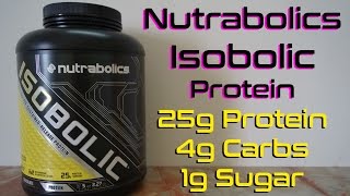 Unsealing/Opening Nutrabolics Isobolic Protein Box [Chocolate Flavor]