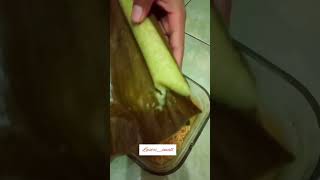 WOW HASILNYA PADET DAN TAHAN LAMA | LONTONG DAUN PISANG #shorts #idulfitri #lontong