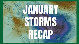 Did We Nail It? Reviewing January’s Wild Weather!  - Video Compilation