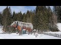 teichalm ski path u0026 food pond alm iazul alm austria steiermark winter 4k