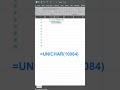 add emojis symbols u0026 numbers in excel with unichar 🔢💖😁