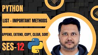 Python #12 - List Methods Explained | count(), index(), sort(), reverse() & More