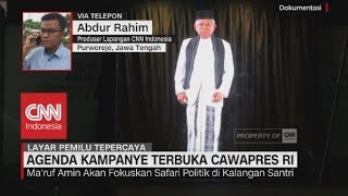 Agenda Kampanye Terbuka Cawapres RI