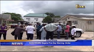 NASU/SSANU begins five day warning strike