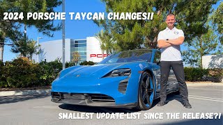 2024 Porsche Taycan: Breaking Down the Changes We Can Expect For the Upcoming Model Year!