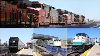 Railfanning Corona West Station 6/25/18