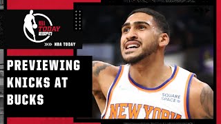NBA Today previewing Knicks vs. Bucks tonight