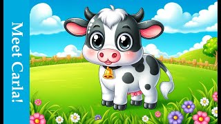 Meet Carla the Cow! | Andy's Animals!