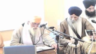 Giani Nahar Singh Jee with Channi Jee on Tabla, at Bhai Nirmal Singh Veerji's Dec 2005