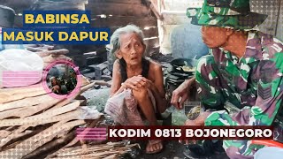 Babinsa Kodim Bojonegoro Masuk Dapur Rumah Warga