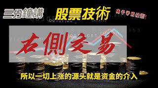 右侧交易法则 如何运用右侧交易赚大钱？ 三分鐘讀懂 交易技術 #股票 #基金 #外匯  #操作技巧 #股票常識 #技術 #心法