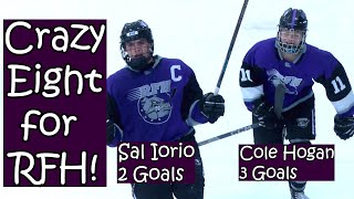 Rumson-Fair Haven 8 Hillsborough 3 | HS Hockey | RFH 8 Unanswered Goals!