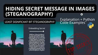 Steganography Explanation and Code Examples (Least Significant Bit)