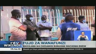 Bungoma: Wanafunzi wa Chesamisi wachoma wazua vurugu