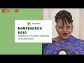 Meet Hon Nompumelelo Gasa, Your Member of Parliament in the National Assembly