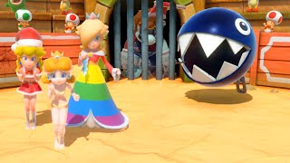 【スーパー マリオパーティ】ミニゲームピーチvsデイジーvsロゼッタvsマリオ(COM最強 たつじん)