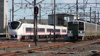 もうすぐ引退のＪＲ常磐線７１９系　原ノ町駅にて