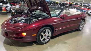 2000 Pontiac Trans Am Convertible in Red