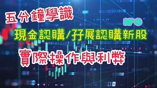 最貼地IPO | 點分現金認購同孖展認購? | 邊種著數?又有咩風險? | 5分鐘同大家一一講解 | 螞蟻集團上市例子｜抽新股