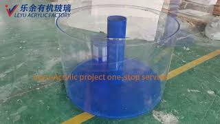 Professional customized acrylic cylindrical cylinder