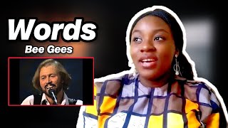 Bee Gees - Words | Live 1997 | Reaction