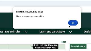 Legislative Search Tutorial (Updated 2024)