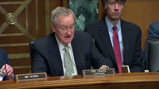 Crapo Speaks at USTR Nomination Hearing