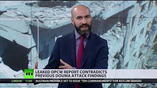 Leaked OPCW report exposes fake Douma ‘chemical attack’ claims