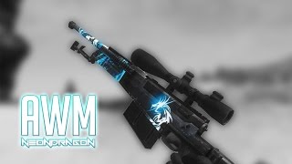 Infestation: New Z. - Skin Showcase: AWM Neon Dragon