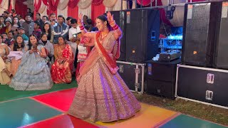 Mathe Pe Chamkan - Bridal Dance Performance in Reception Party