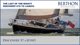 Discovery 57 (JUNO), with Sue Grant - Yacht for Sale - Berthon International Yacht Brokers