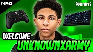 Introducing NRG UnknownxArmy | Fortnite Hybrid Controller Player | Official Announcement Video