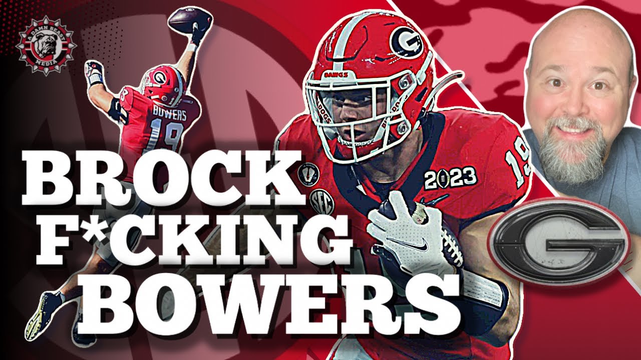 Georgia Bulldogs TE Brock Bowers Is A GLITCH - YouTube