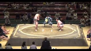 Fukugoriki vs Daishoryu Day 1 Sumo Natsu Basho May 2014