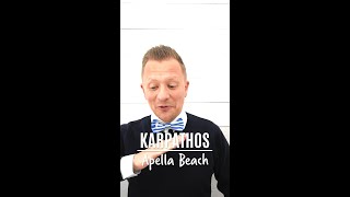 Greklandstips på en minut: Apella Beach på Karpathos